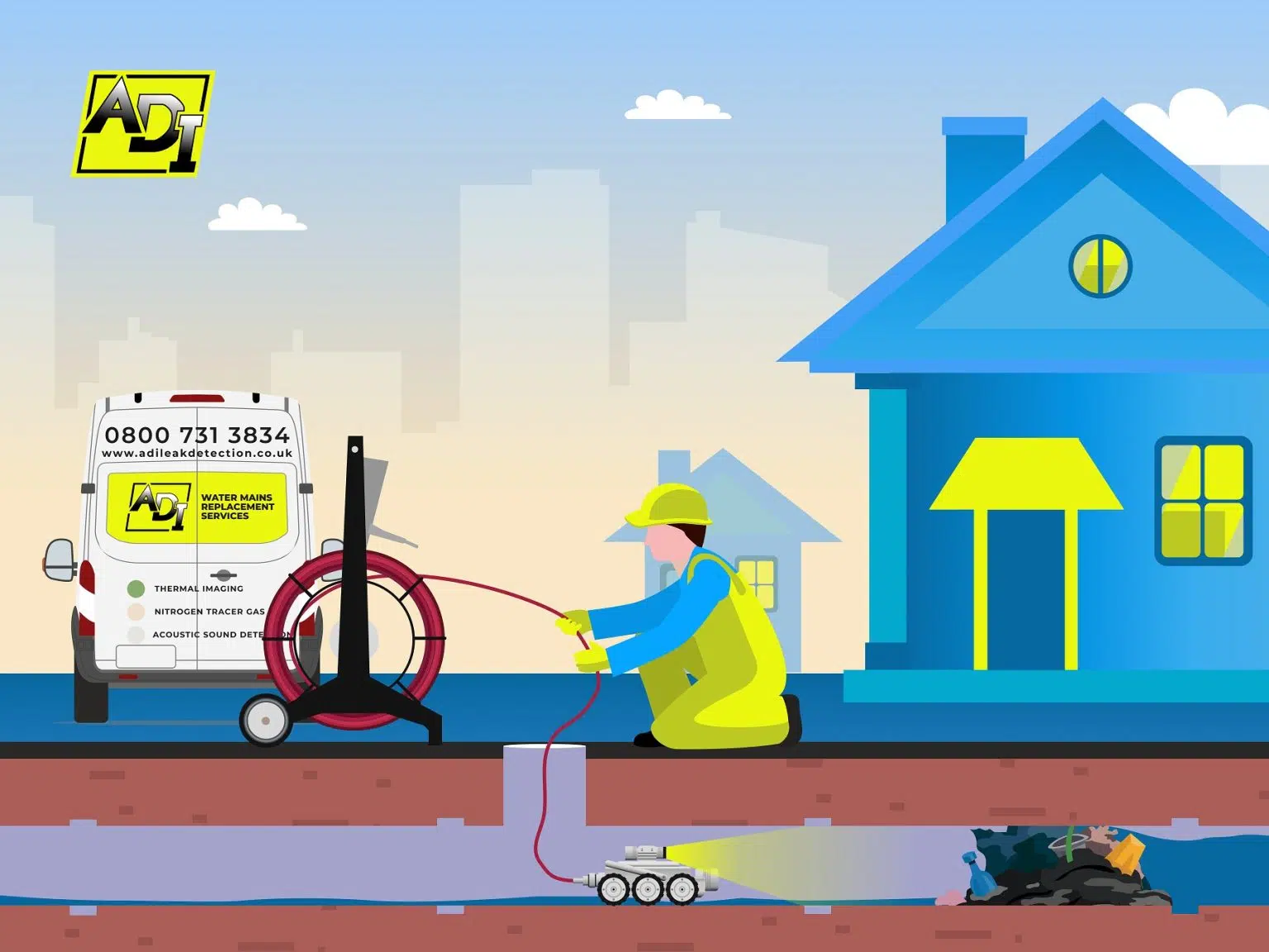 Drainage CCTV Surveys & Investigations Scunthorpe